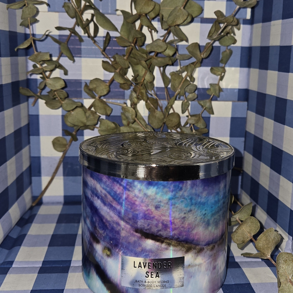 Lavender Sea Scented Candle